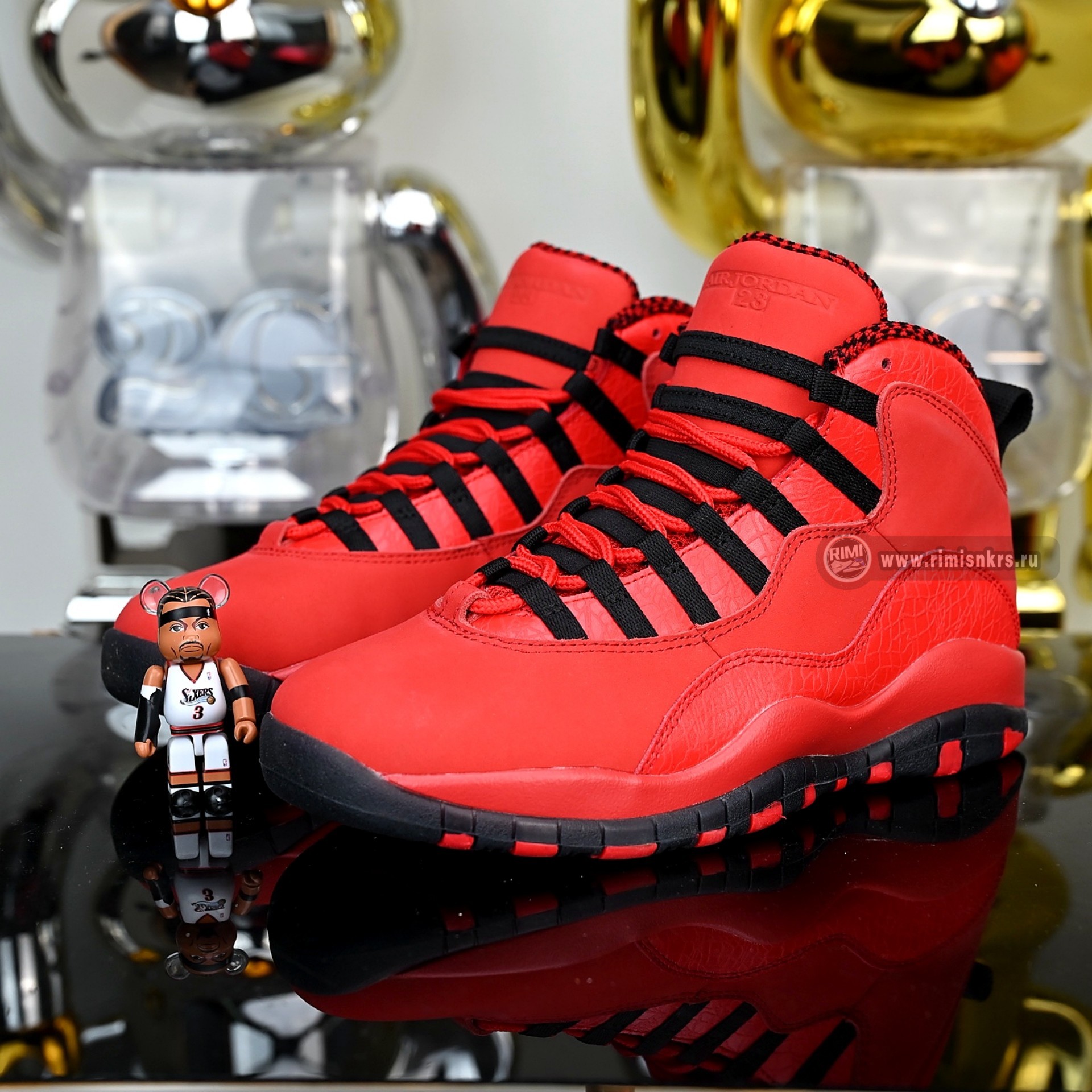 Air Jordan 10 Retro High OG “University RedBlack”  AJ9100-625