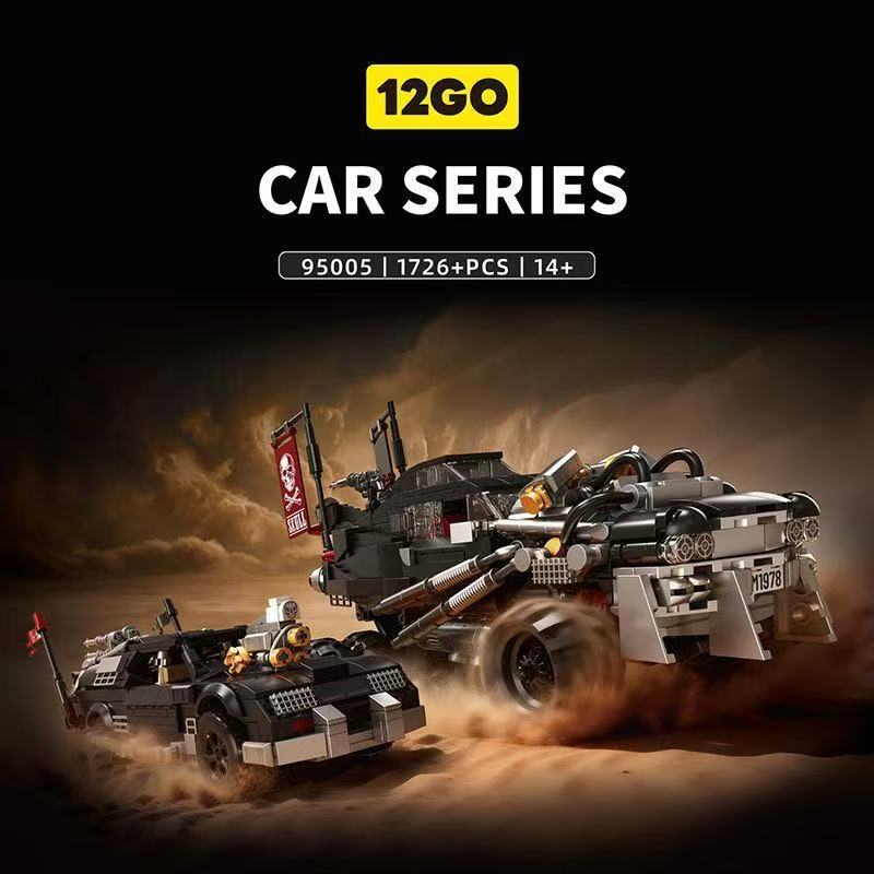 12GO 95005 Mad Max Two-Car Set - YWOBB