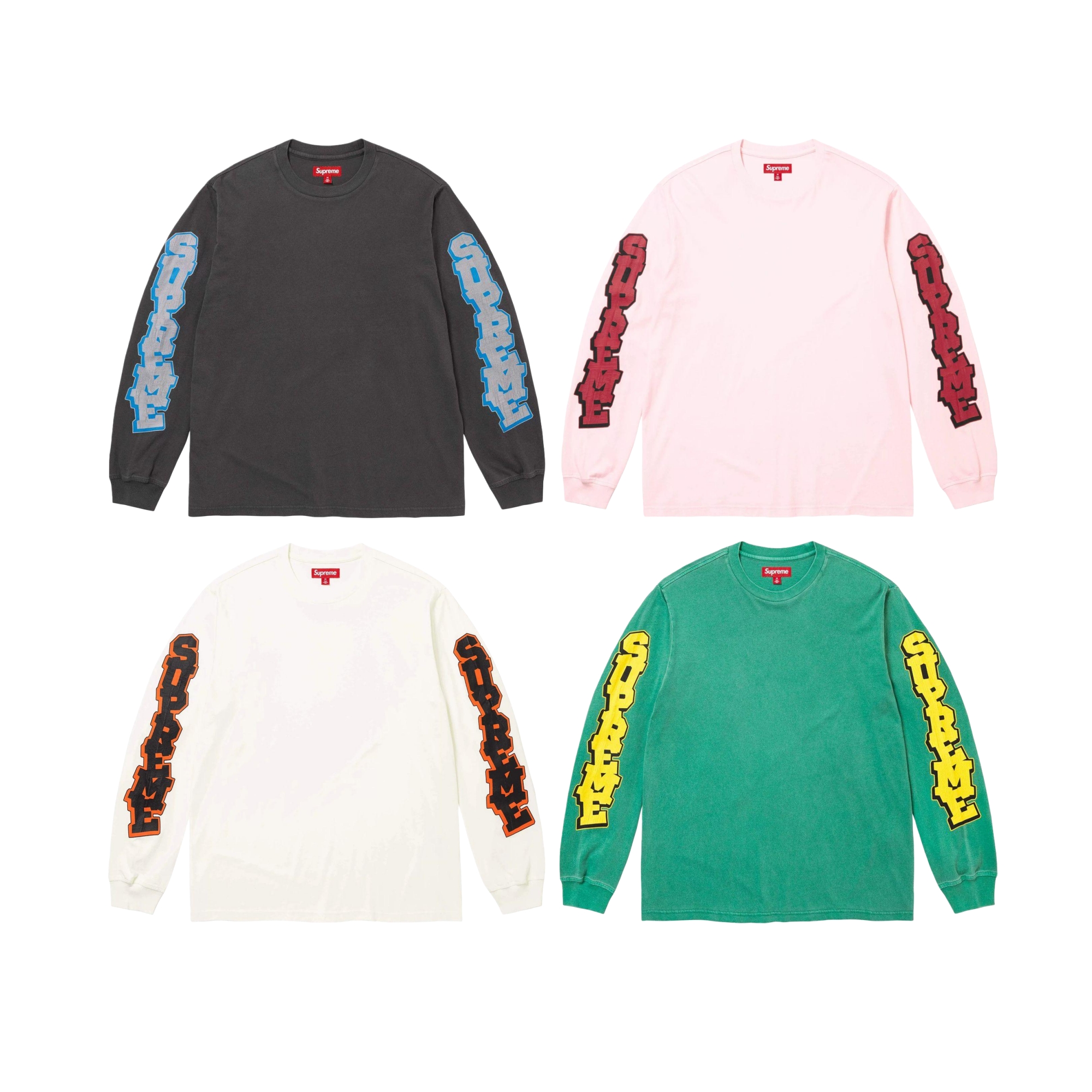 28_[1:1 quality] Supreme Longsleeves