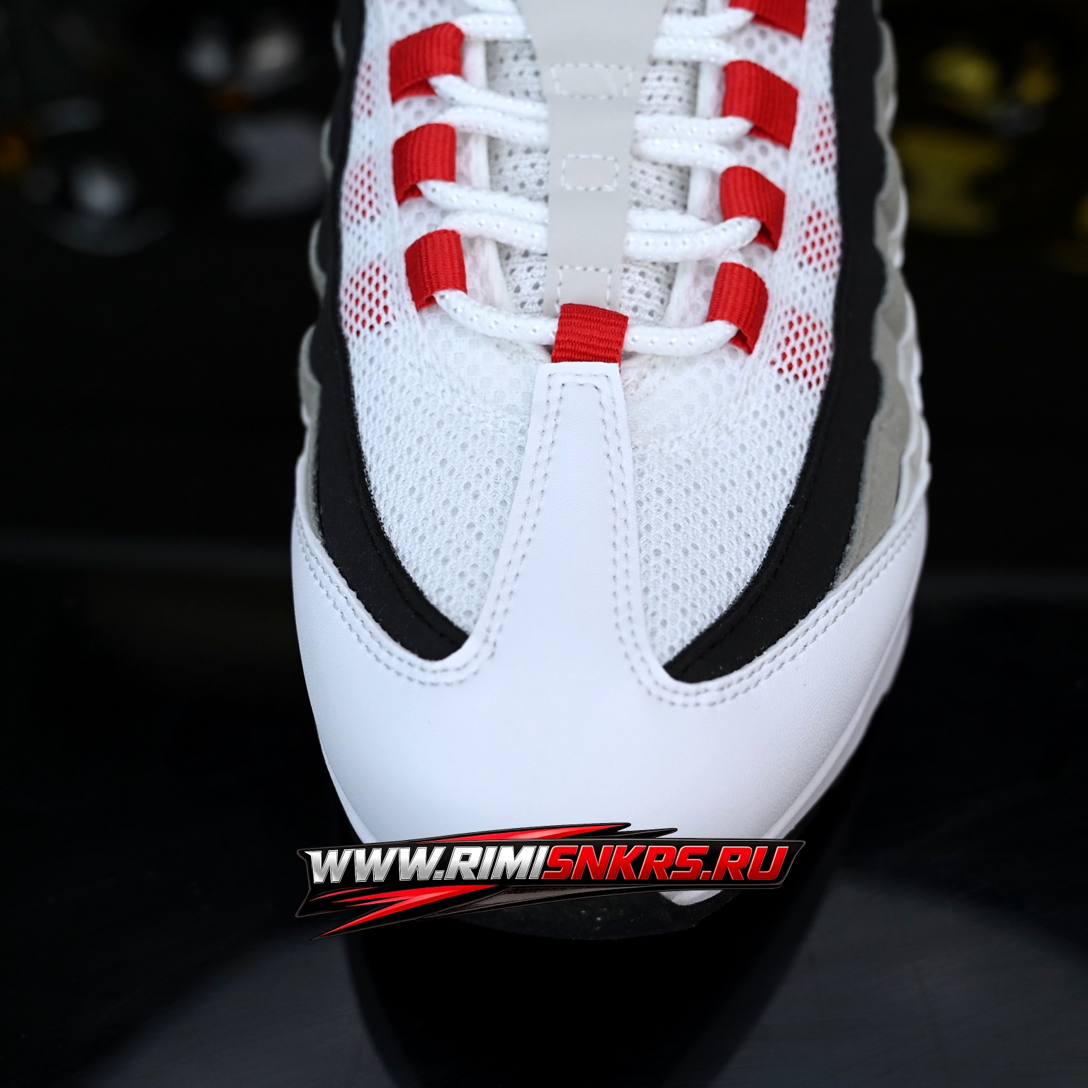 Nike Air Max 95 Big Bubble Premium White University Red IB7862-100