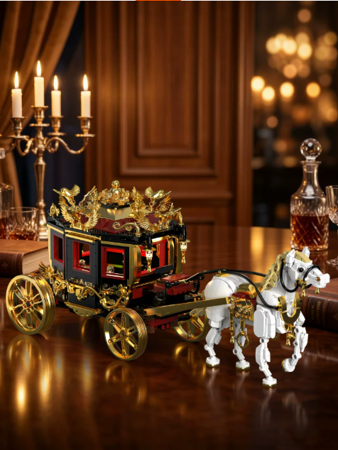 HUIYOYOYI H1042 MEDIEVAL ROYAL CARRIAGE - YWOBB
