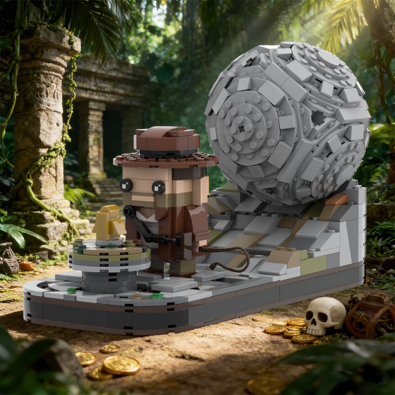GOBRICKS MOC S0139 Indiana Jones Raiders of the Lost Ark - YWOBB