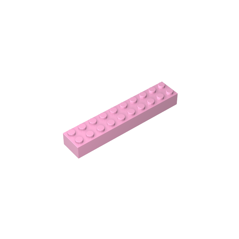 GOBRICKS GDS-545 Brick 2 x 10 - YWOBB