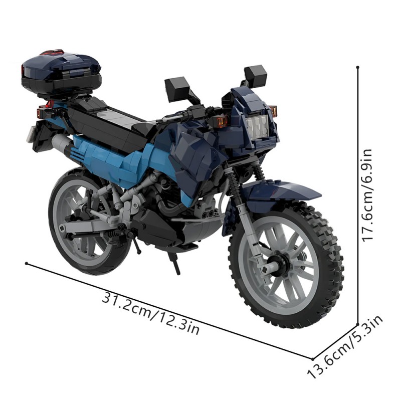 GOBRICKS MOC 234101 Honda NX 125 
