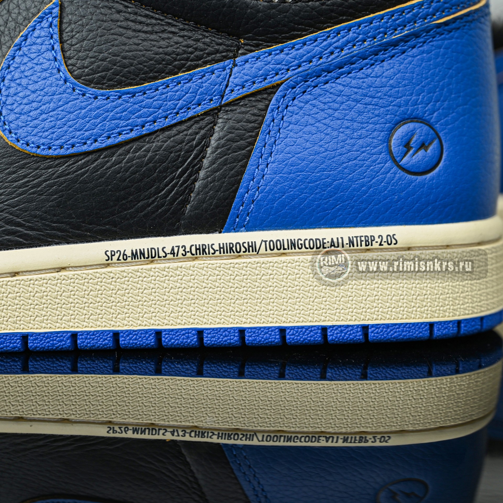 Union x Fragment Design x Air Jordan 1 High OG SP Royal  IO7847-001