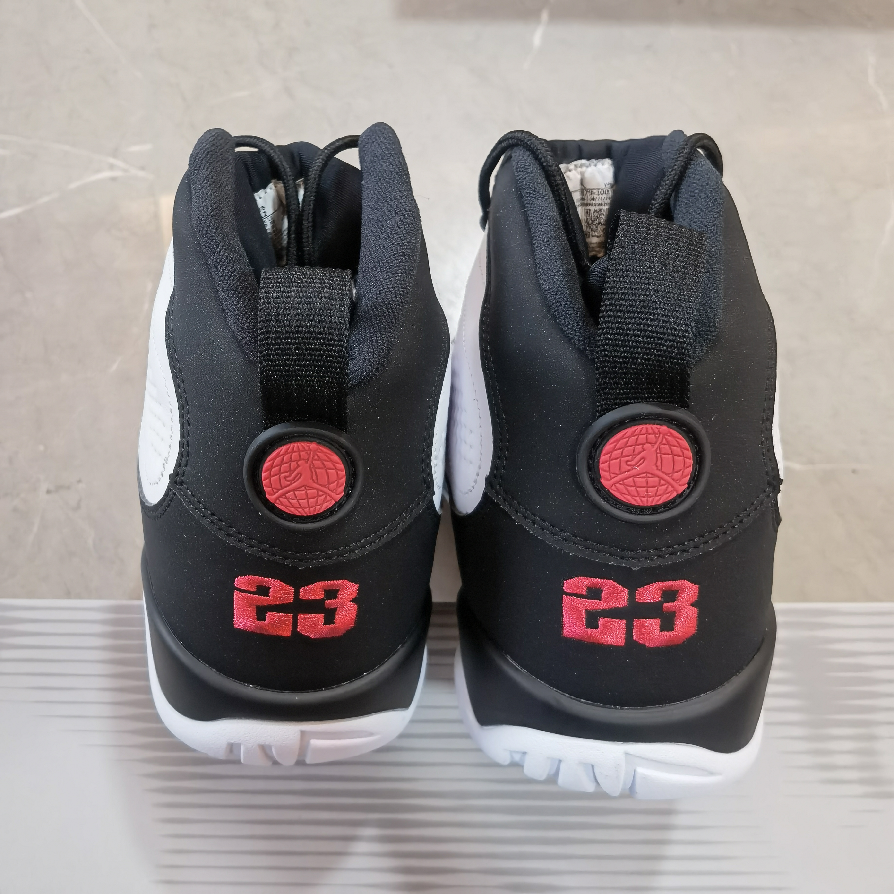 Air Jordan 9 Retro White Black CDP