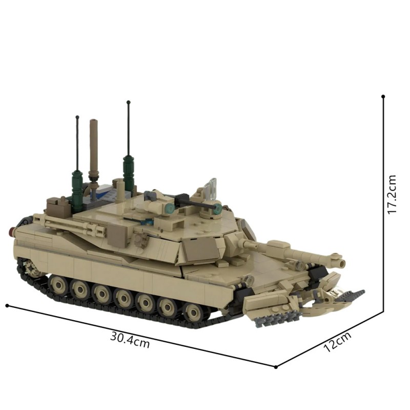 GOBRICKS MOC 204750 M1A2 Abrams - YWOBB