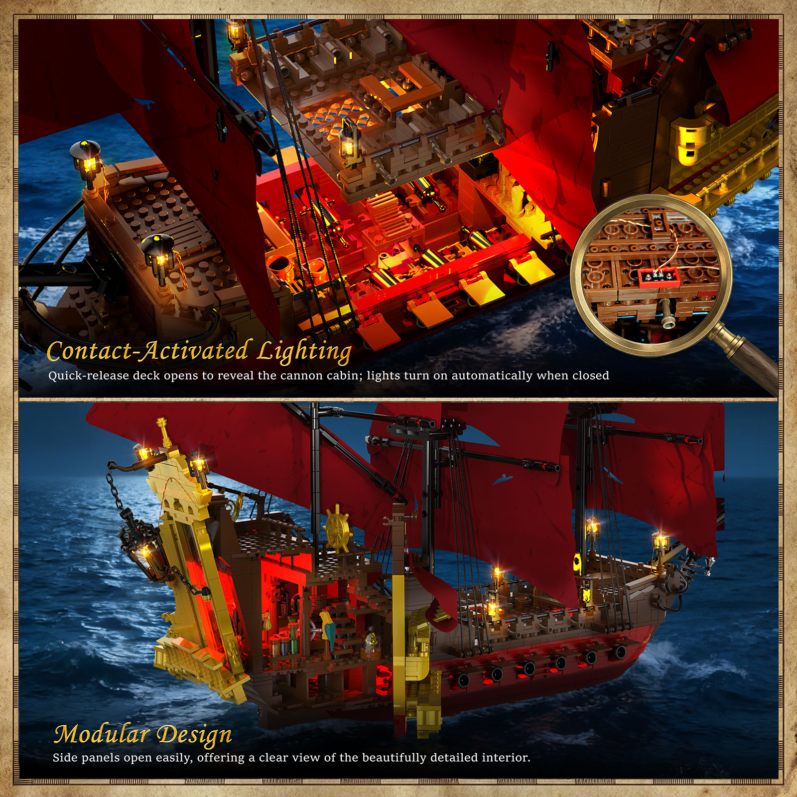 JMBricklayer 40003 Queen Anne's Revenge - YWOBB