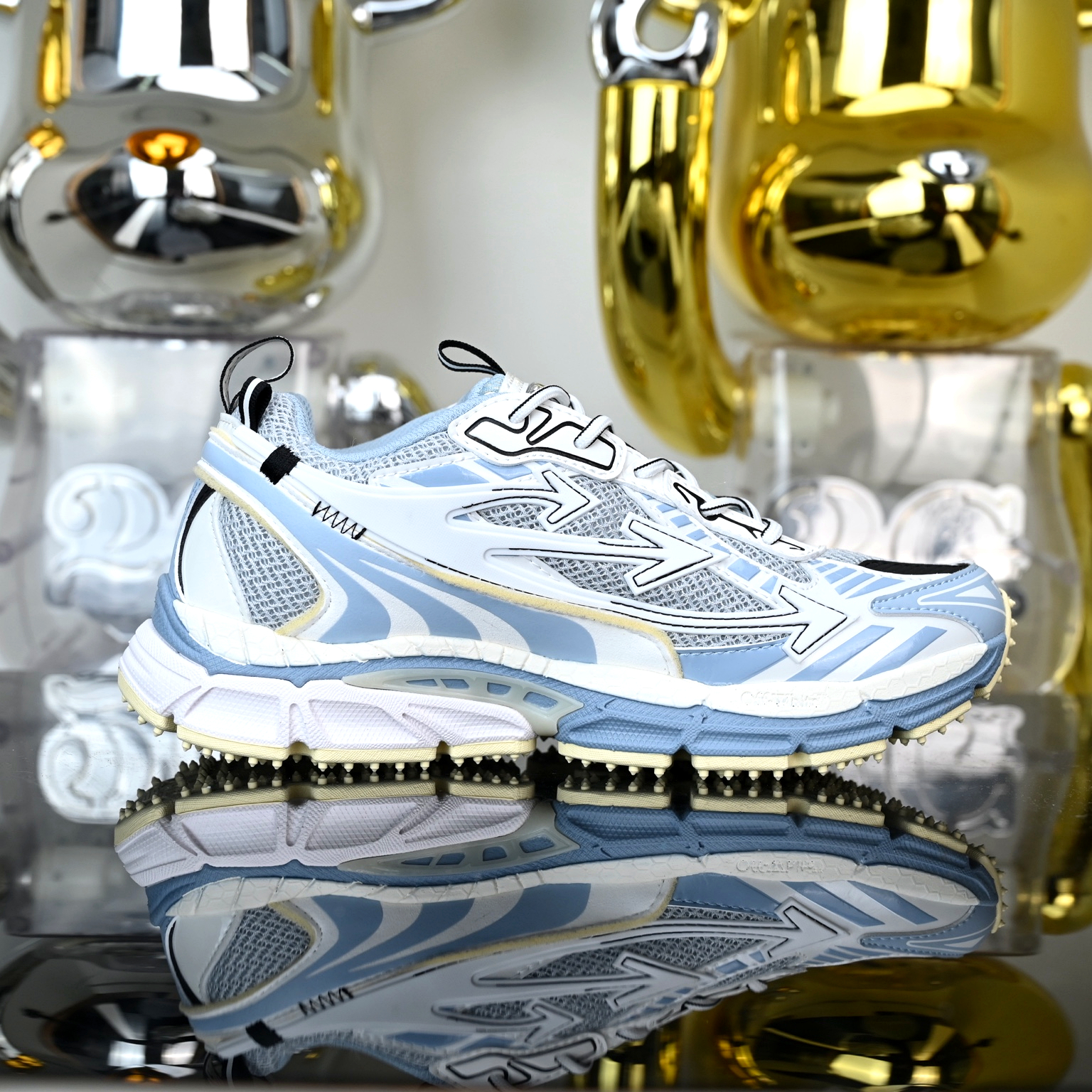 Off-White x Puma Velocity NITRO 3 White  Blue