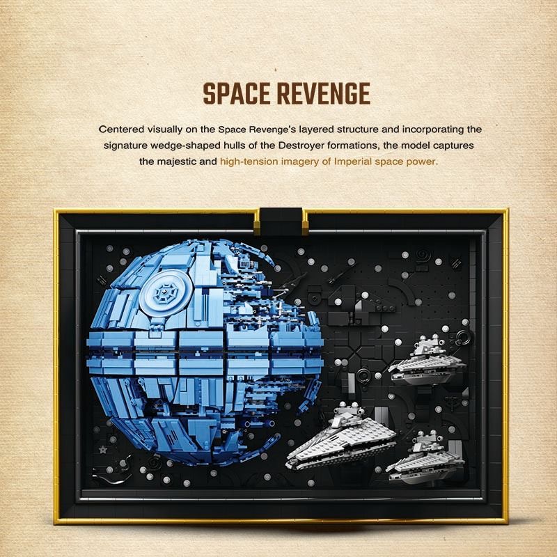 Reobrix 99008 SPACE REVENGE Death Star - YWOBB