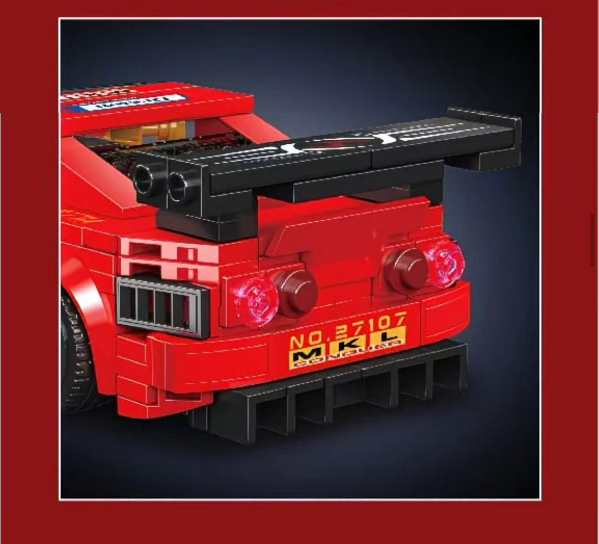 Mould King 27107 Ferrari 575 GTC - YWOBB