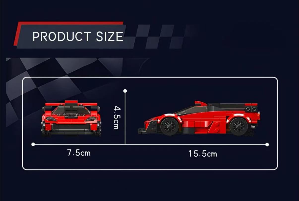 Mould King 27106 GORDON MURRAY AUTOMOTIVE T.50S - YWOBB