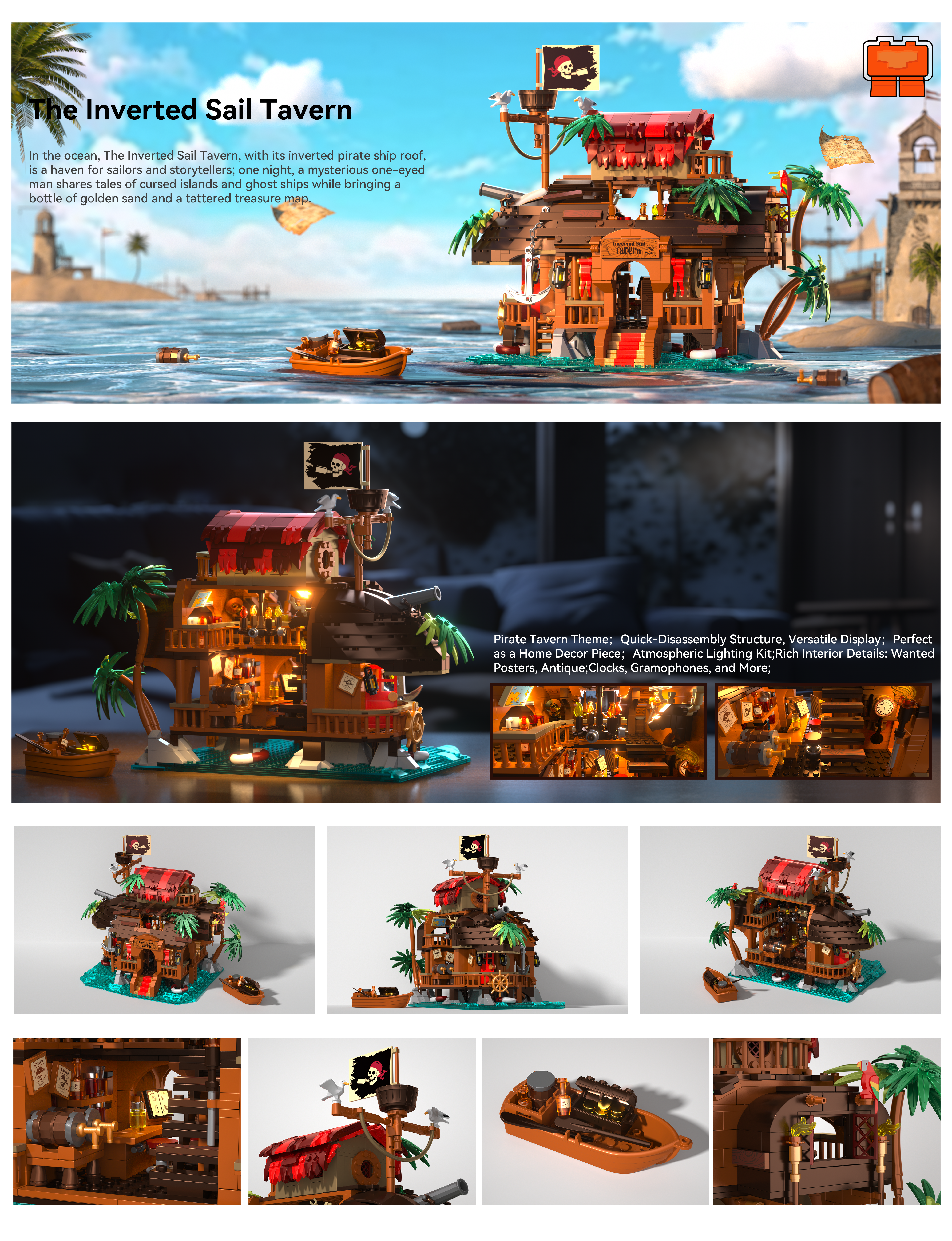 Iambrick 31110 Inverted Sail Tavern - YWOBB