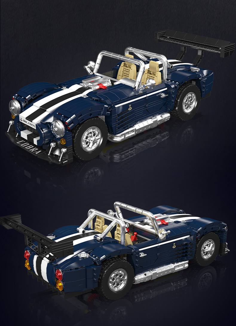 Mould King 13215 Cobra sports car - YWOBB