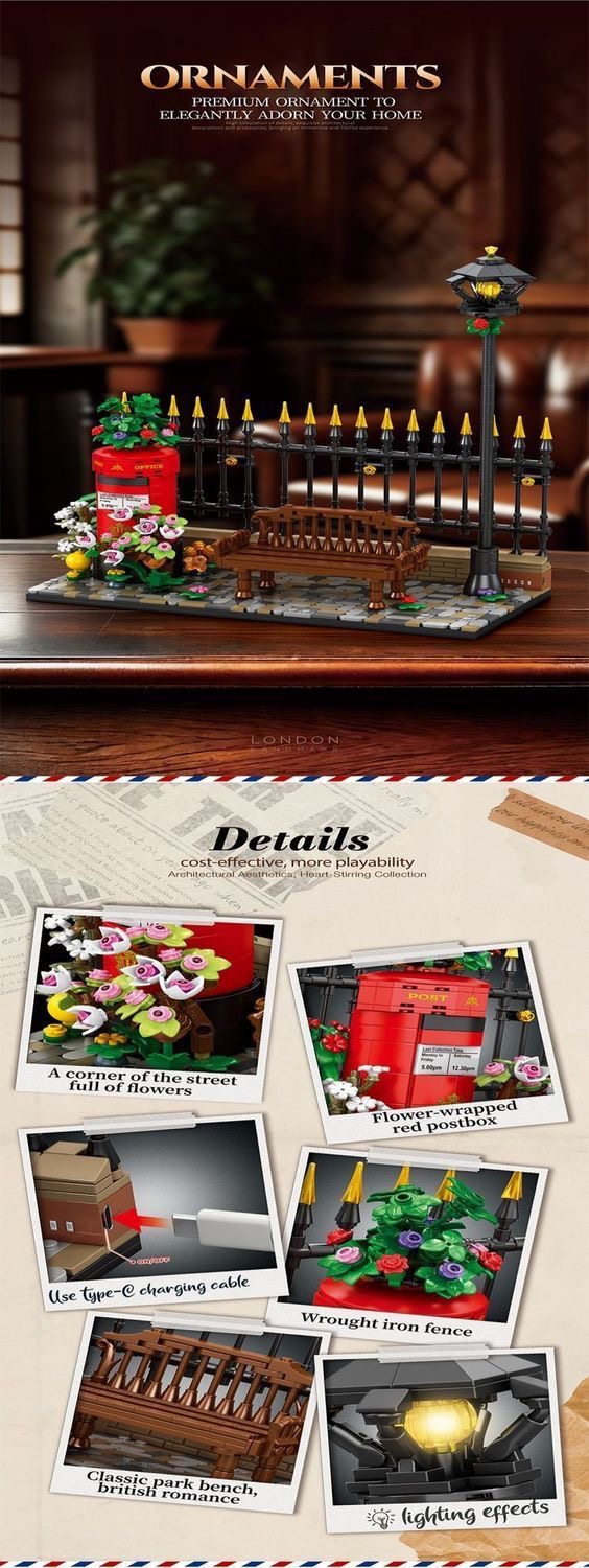 Reobrix 66610 LONG BENCH - YWOBB