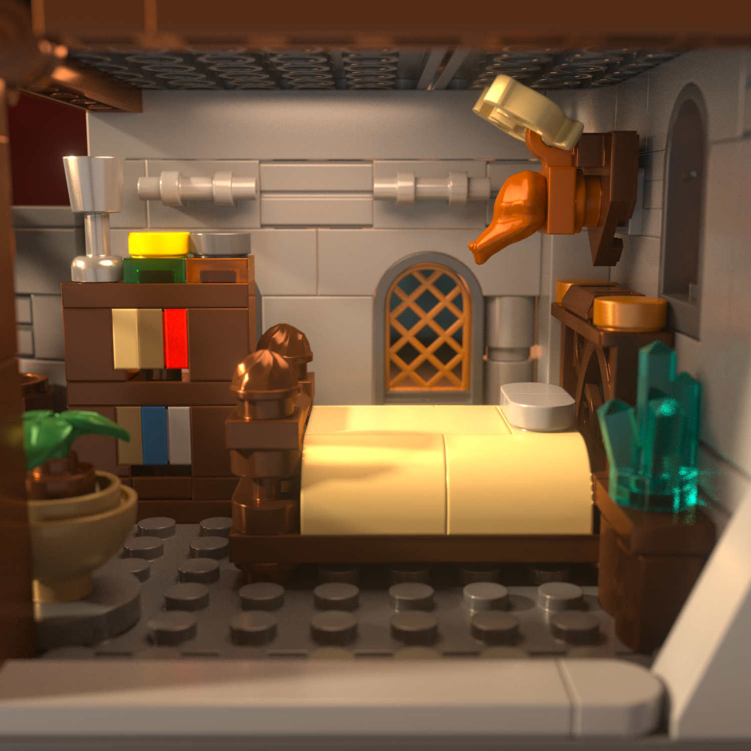 Iambrick 40211 Sword of Holy Spirit Castle - YWOBB