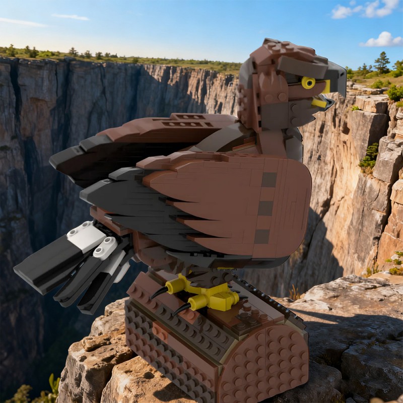 GOBRICKS MOC 212910 Golden Eagle - YWOBB
