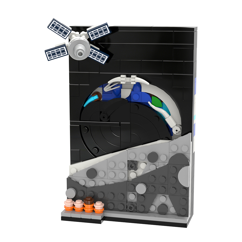 GOBRICKS MOC S1076 Earthset - YWOBB