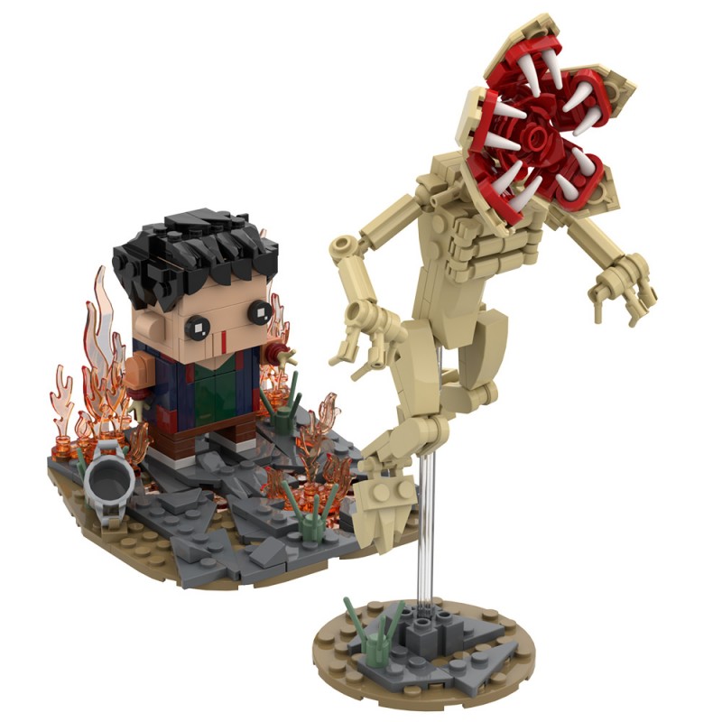 GOBRICKS MOC S0134 Stranger Things Will's awakening - YWOBB