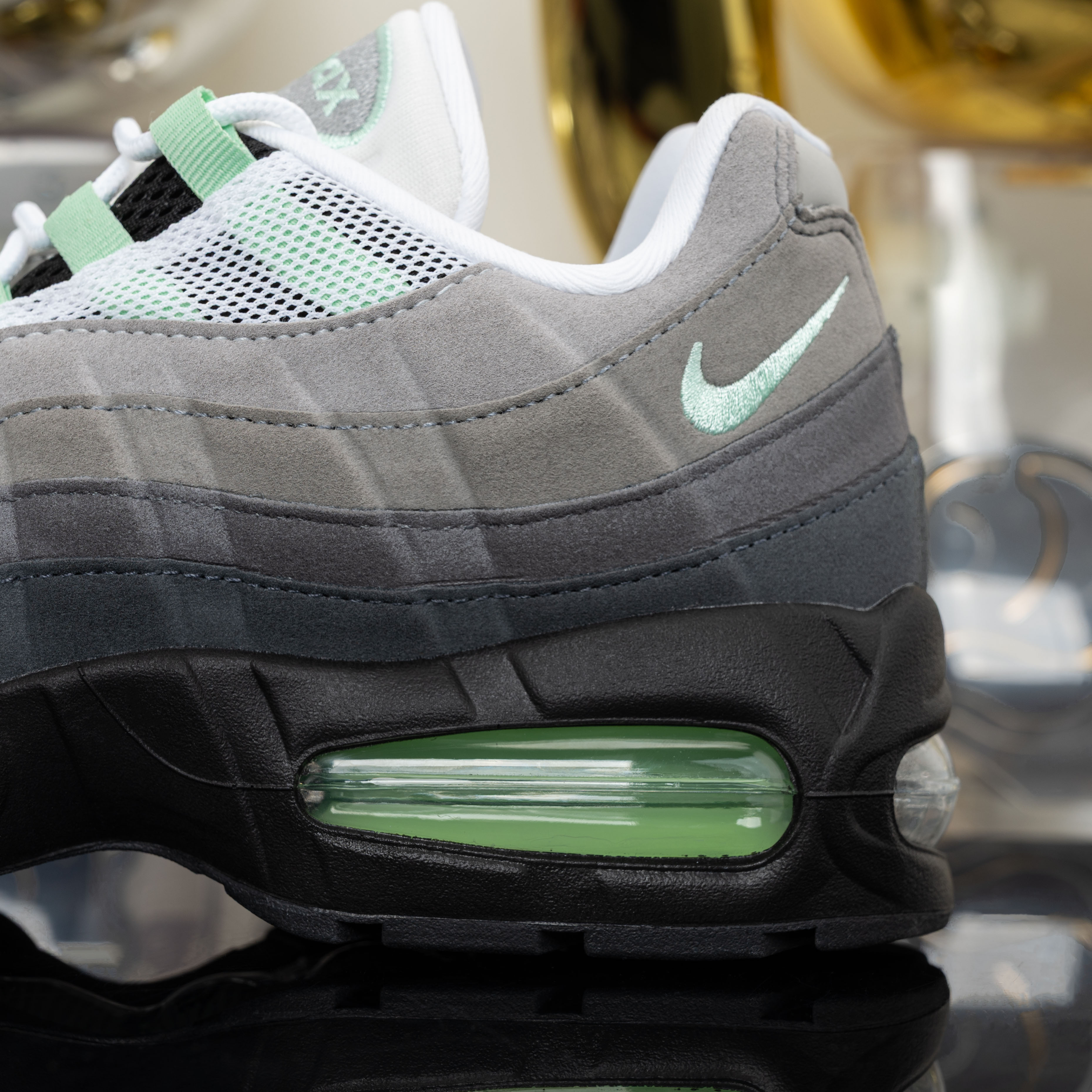 Nike Air Max 95 Big Bubble Black Fresh Mint HJ5996-005