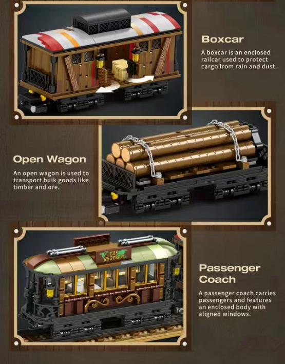 Reobrix 66806 WESTERN TRAIN - YWOBB