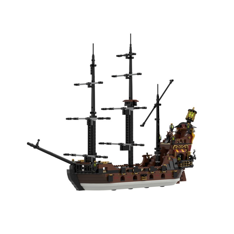 GOBRICKS MOC A2746 Jolly Roger´s Revenge - YWOBB