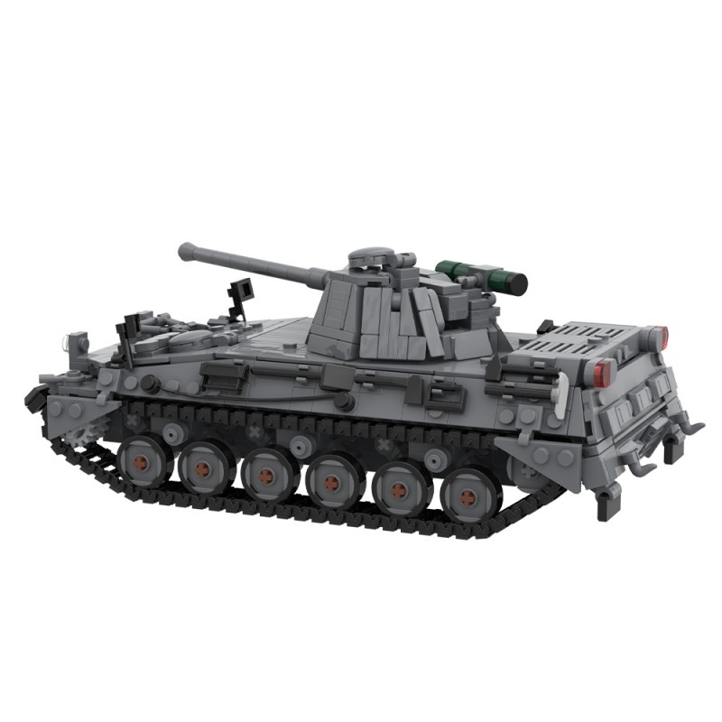 GOBRICKS MOC 251768 Cold War West German Begleitpanzer 57 AIFSV - YWOBB