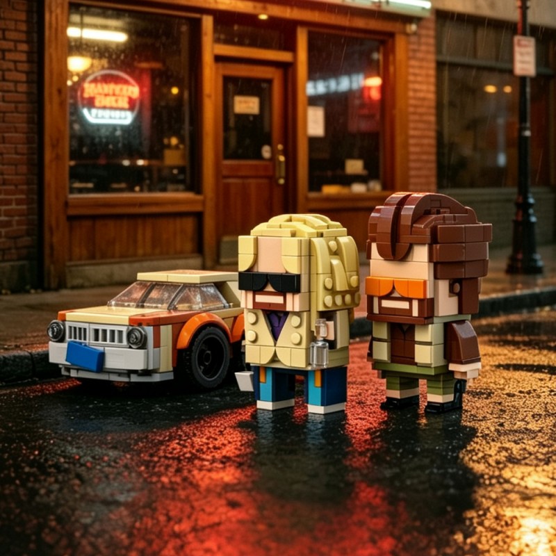 GOBRICKS MOC S1111 The Big Lebowski - YWOBB