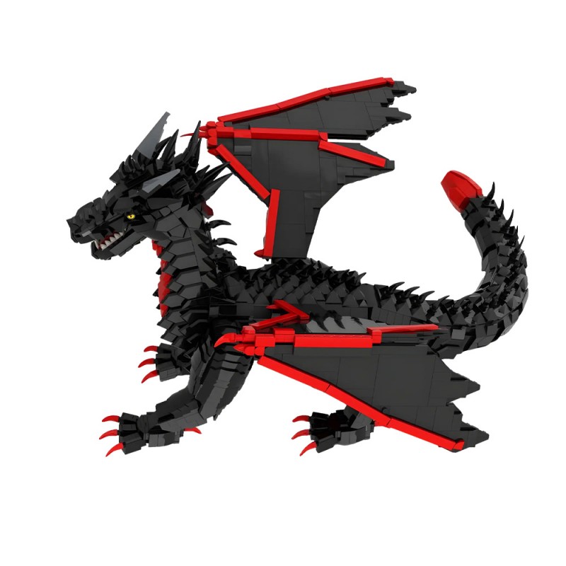 GOBRICKS MOC 246687 Dragon Attack - YWOBB