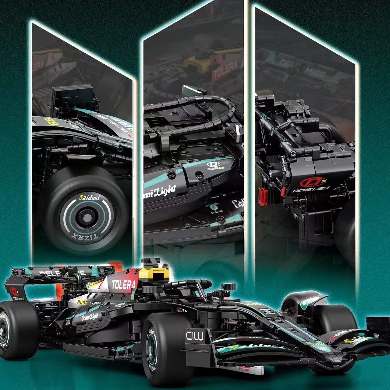 Reobrix 11040 1:8 F1 Racing Car - YWOBB