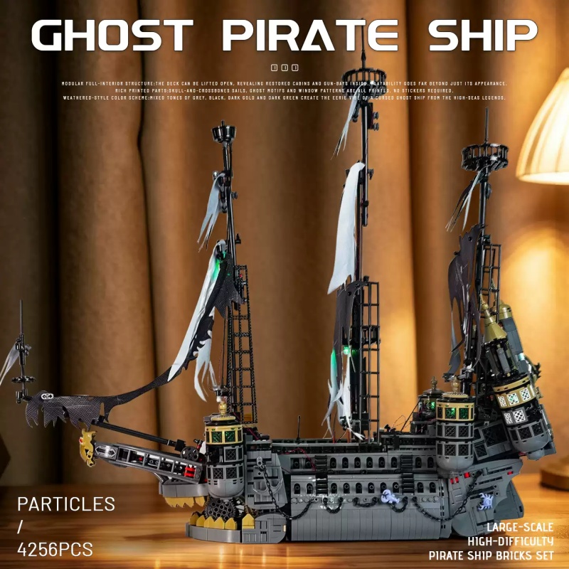 Small Angle JD146 GHOST Pirate Ship - YWOBB