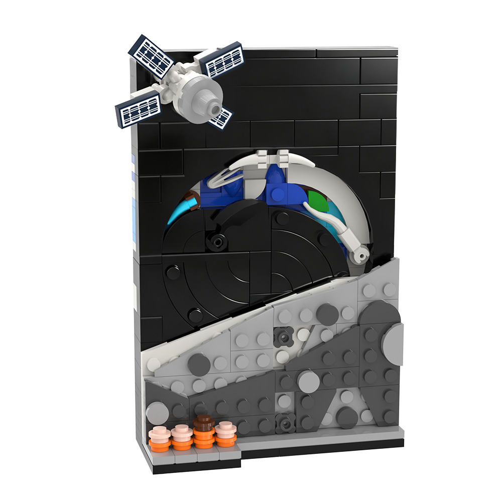 GOBRICKS MOC S1076 Earthset - YWOBB