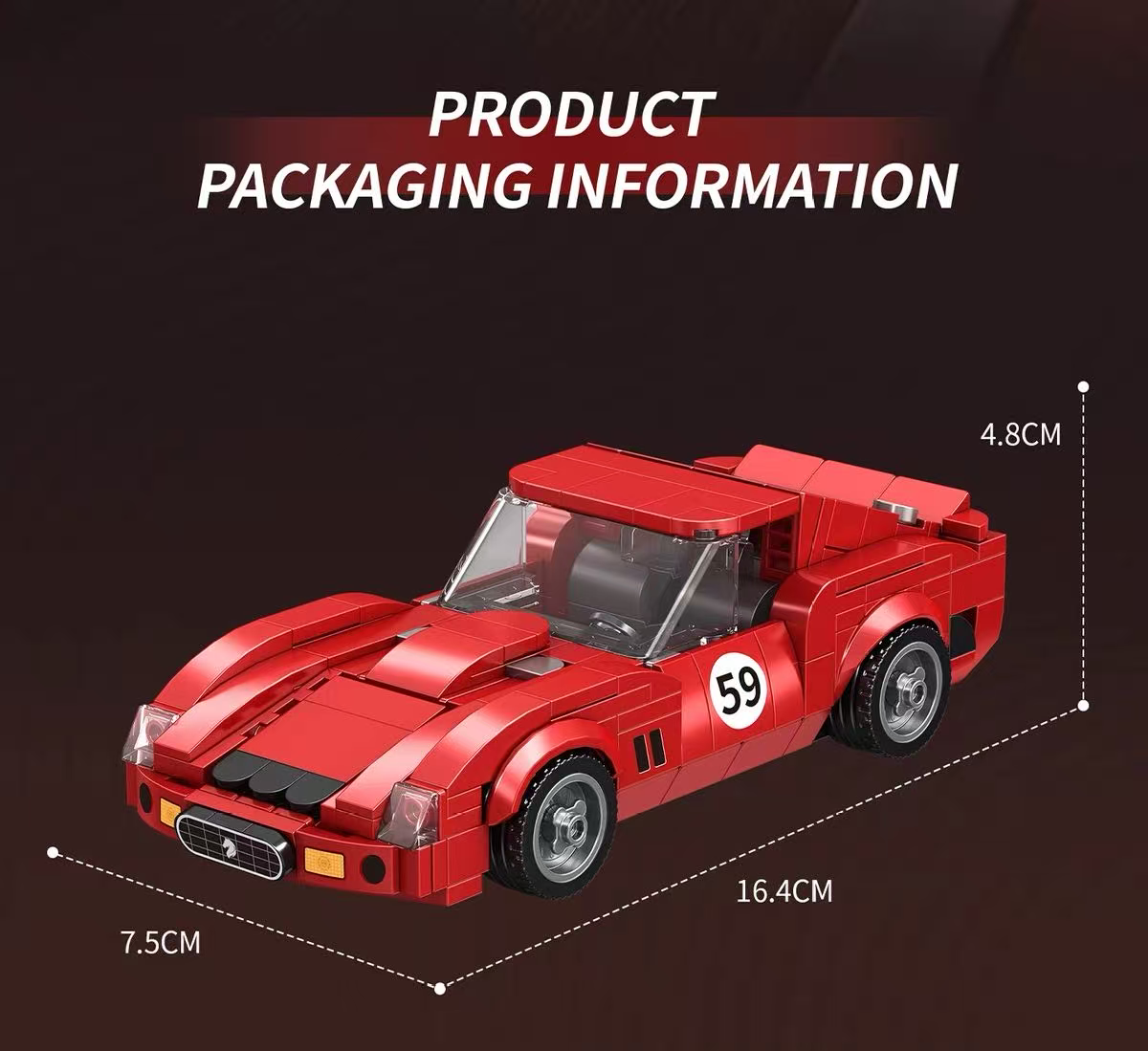 Small Angle JD134 Ferrari 250 GTO - YWOBB