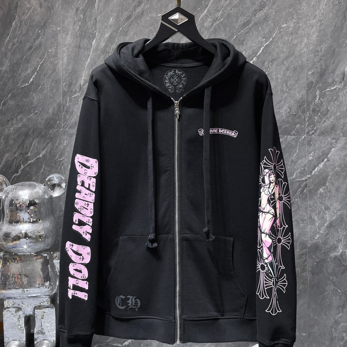 8_Chrome Heart hoodie