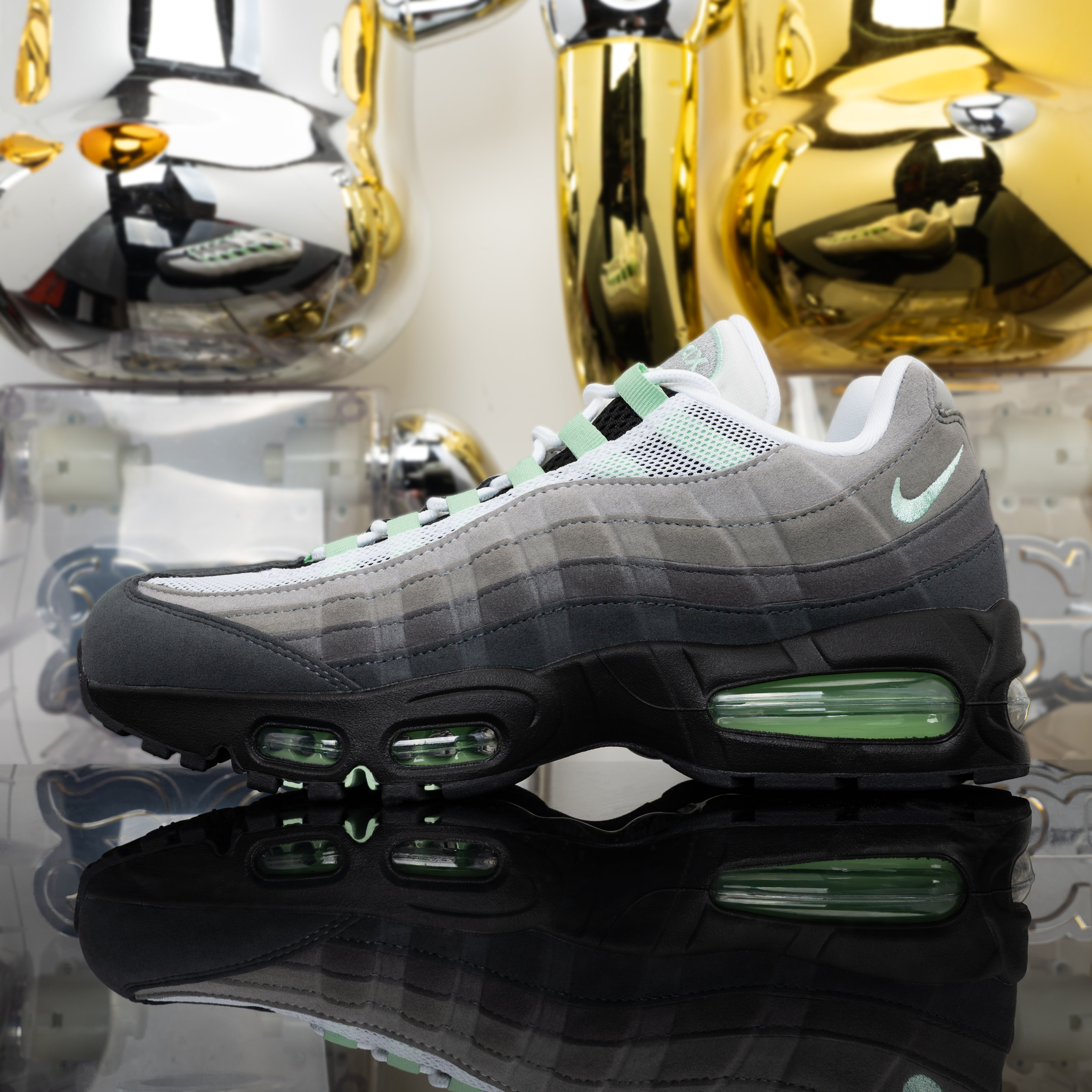 Nike Air Max 95 Big Bubble Black Fresh Mint HJ5996-005