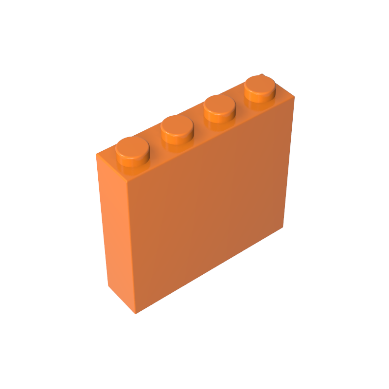 GOBRICKS GDS-90328 Brick 1 x 4 x 3 - YWOBB