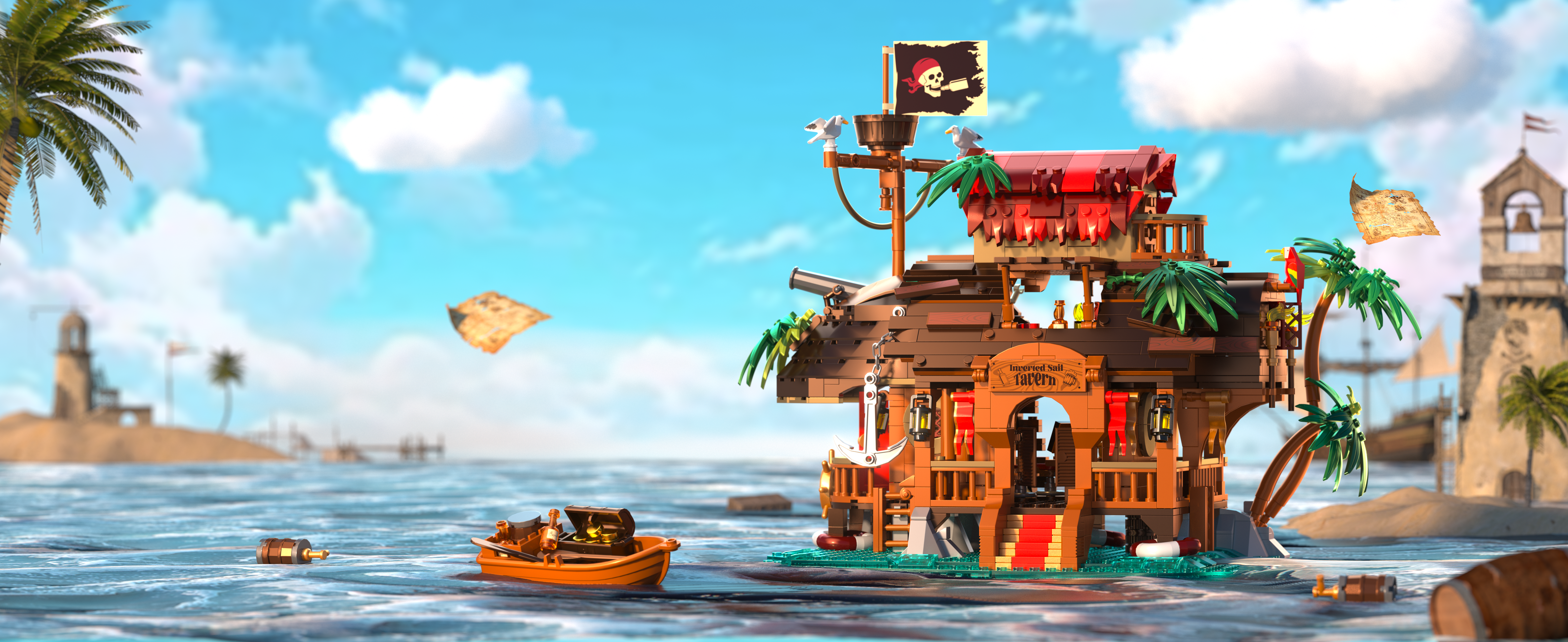 Iambrick 31110 Inverted Sail Tavern - YWOBB