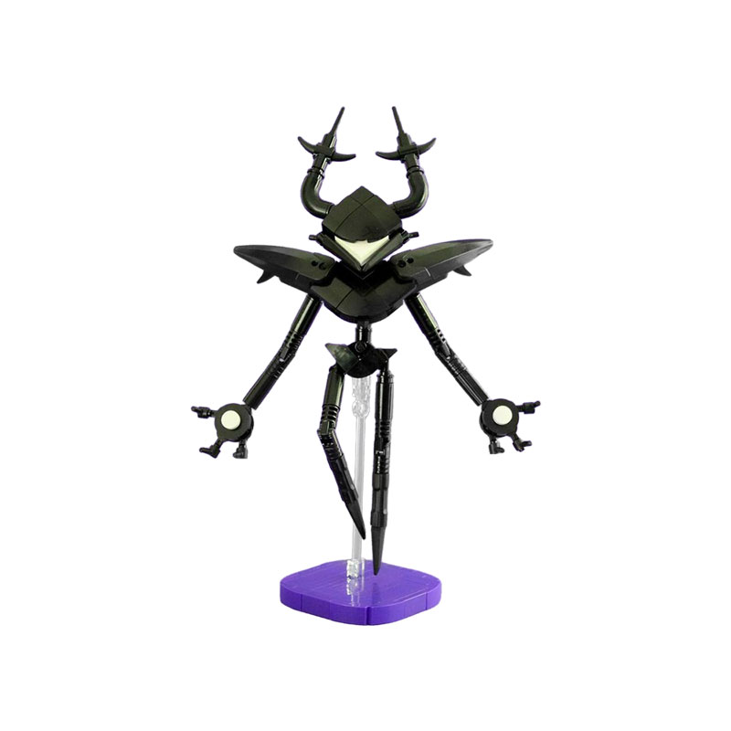 GOBRICKS MOC 267804 Deltarune The Roaring Knight - YWOBB
