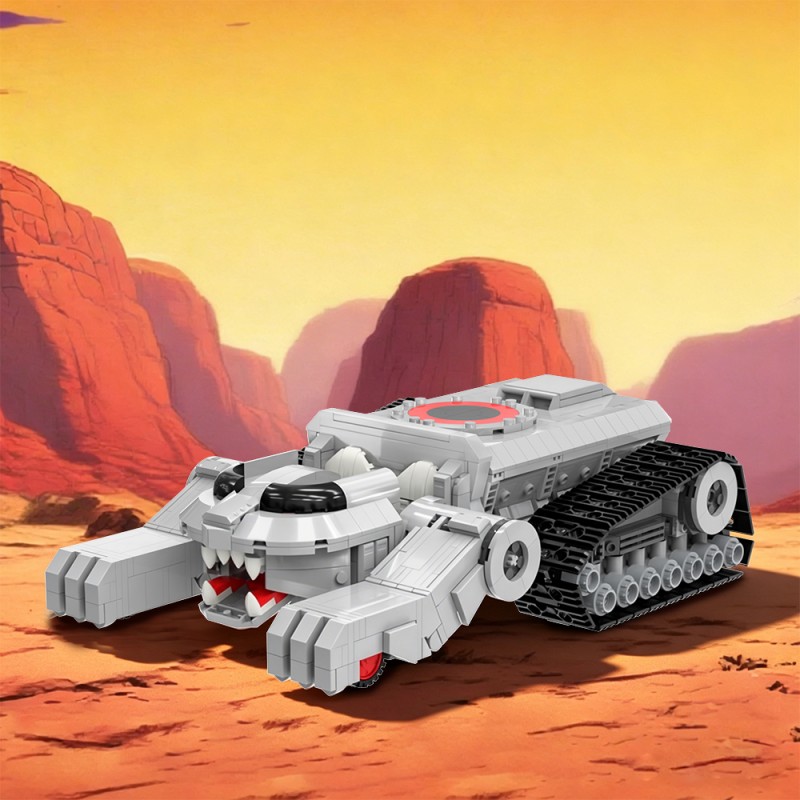 GOBRICKS MOC S1048 ThunderCats Vehicle - YWOBB
