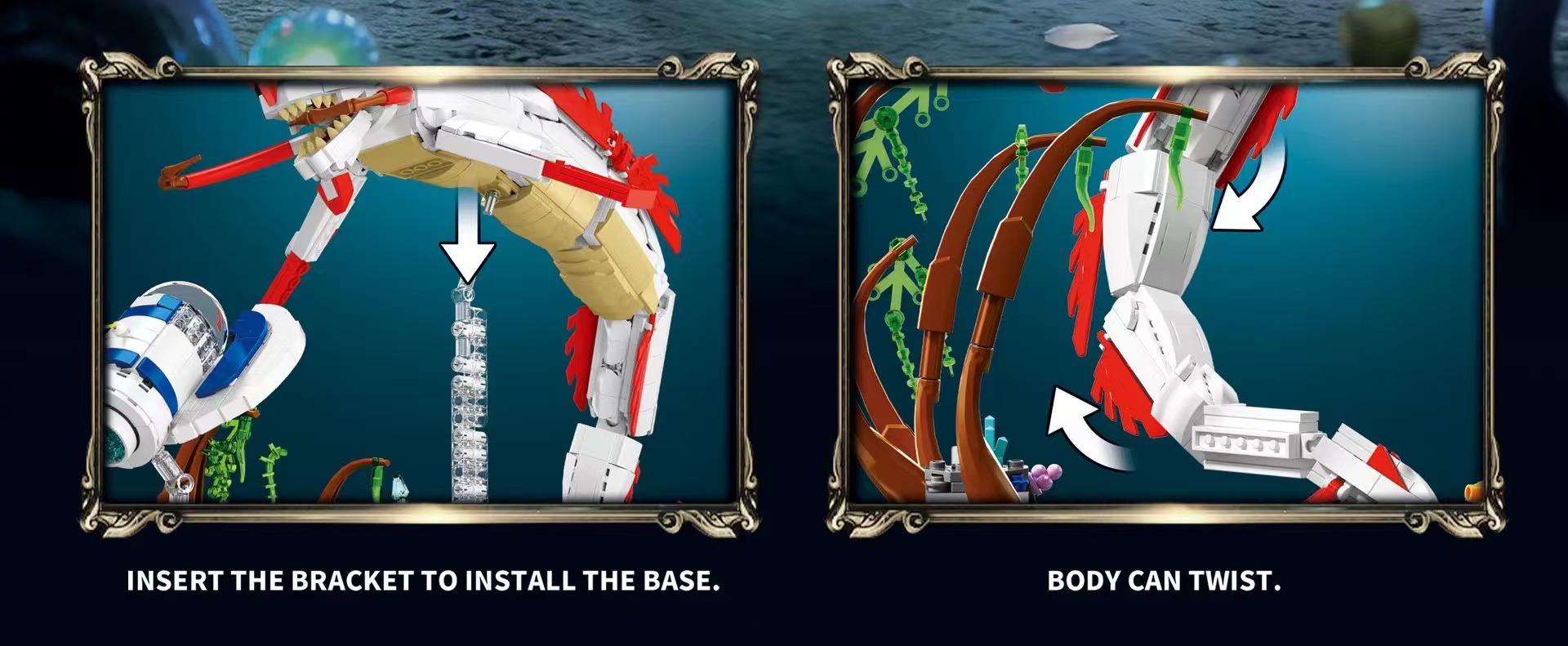 DK 80026 Subnautica Reaper Leviathan - YWOBB