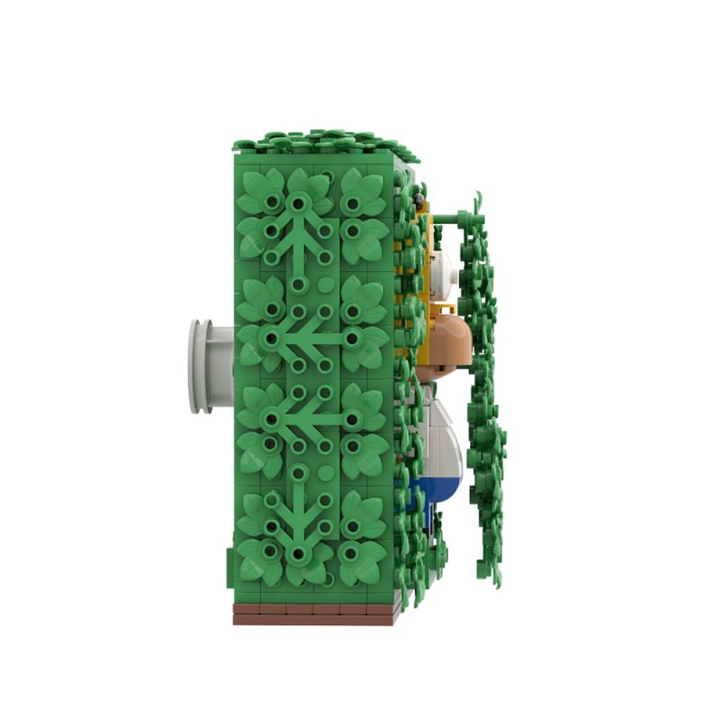 GOBRICKS MOC S0130 Homer backing into bush - YWOBB