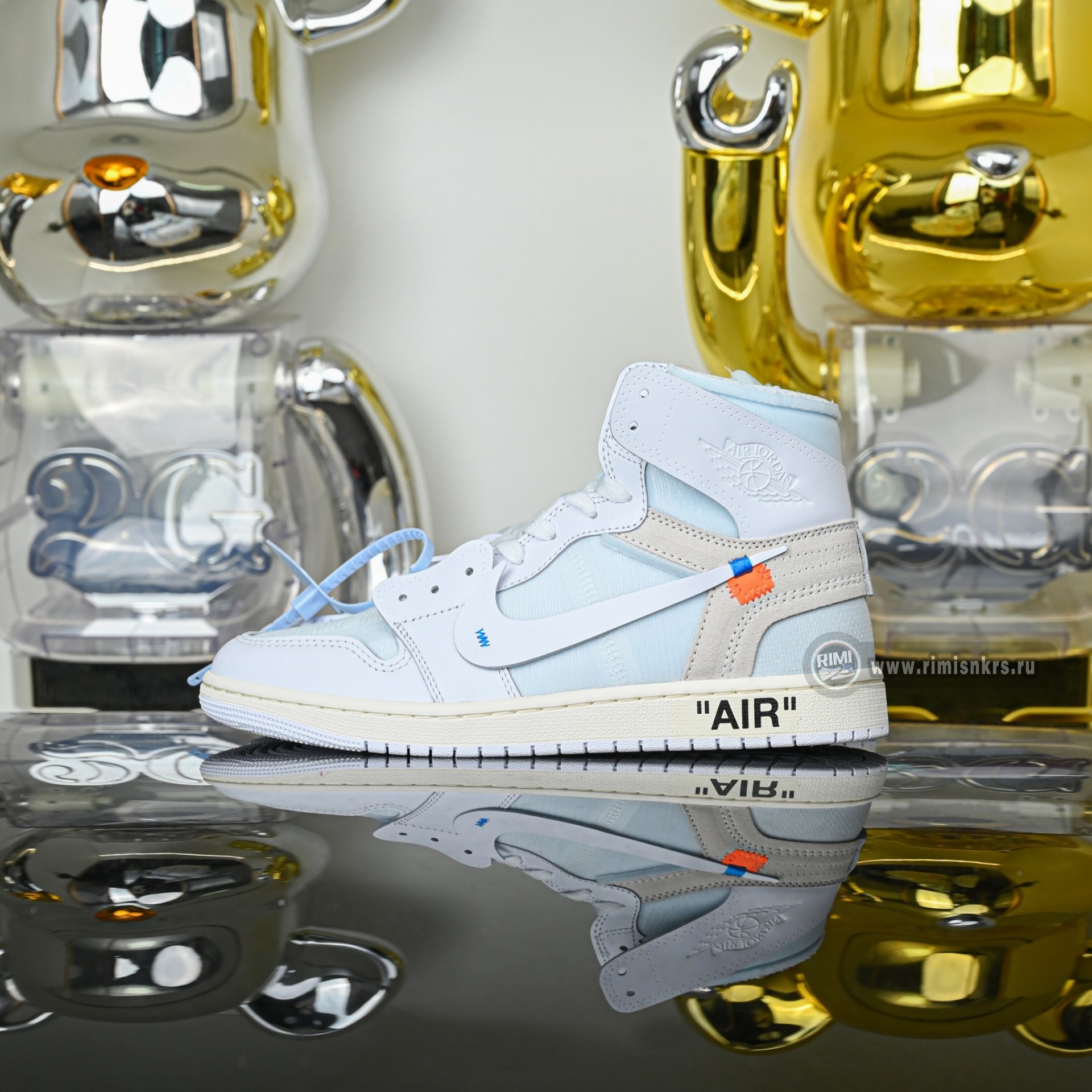 Virgil Abloh Archive x Air Jordan 1 High ‘Alaska’ AA3834-100