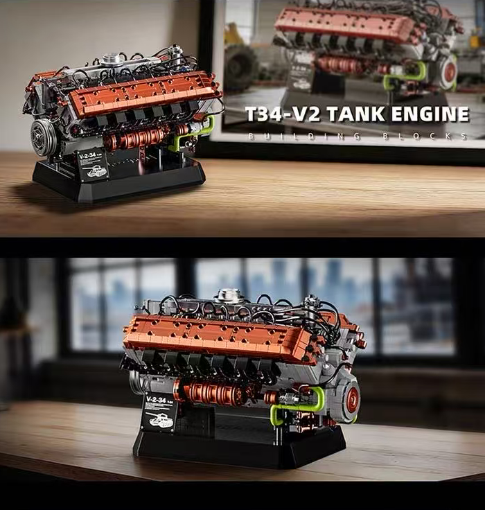 12GO 95009 T34-V2 TANK ENGINE - YWOBB