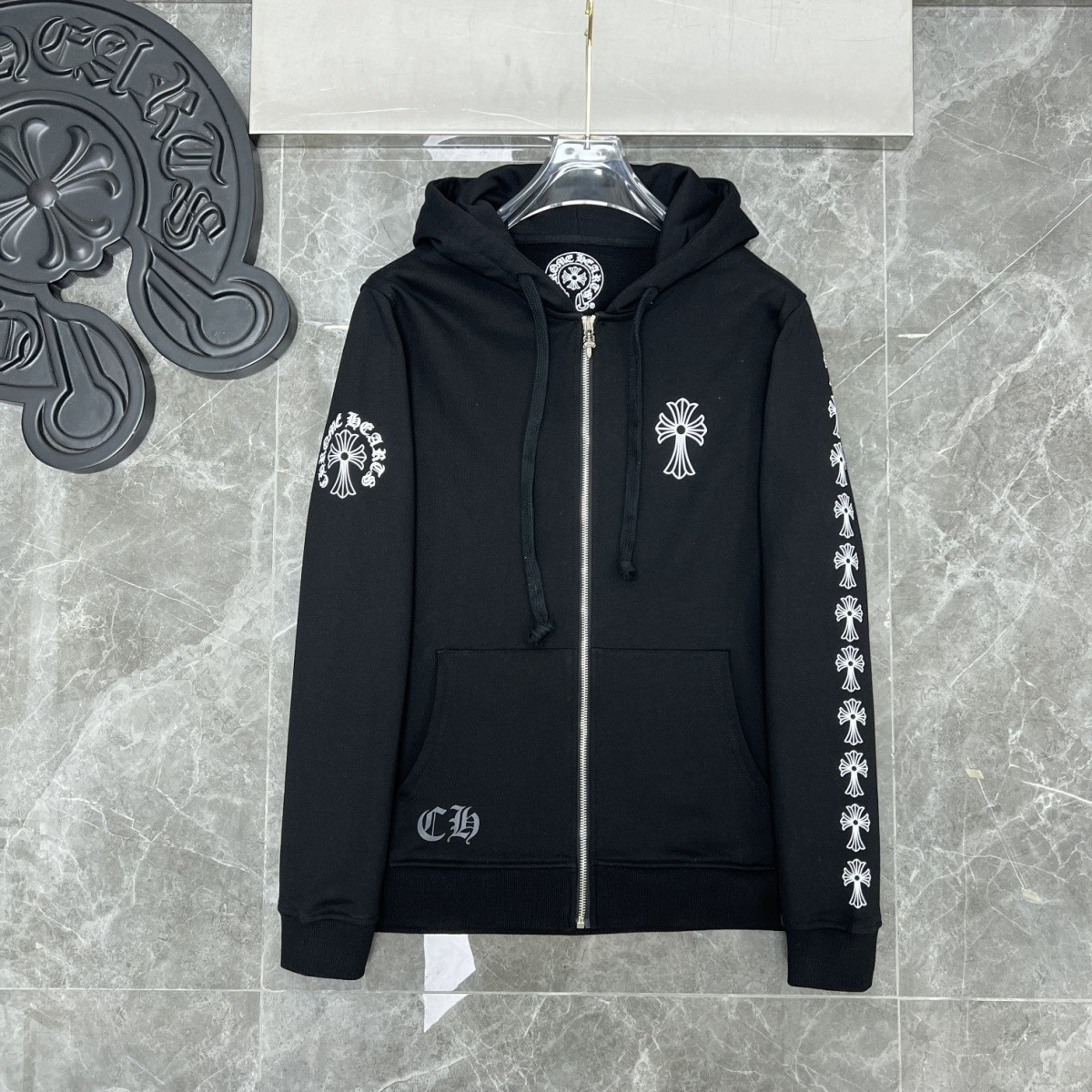 18_Chrome Heart hoodie