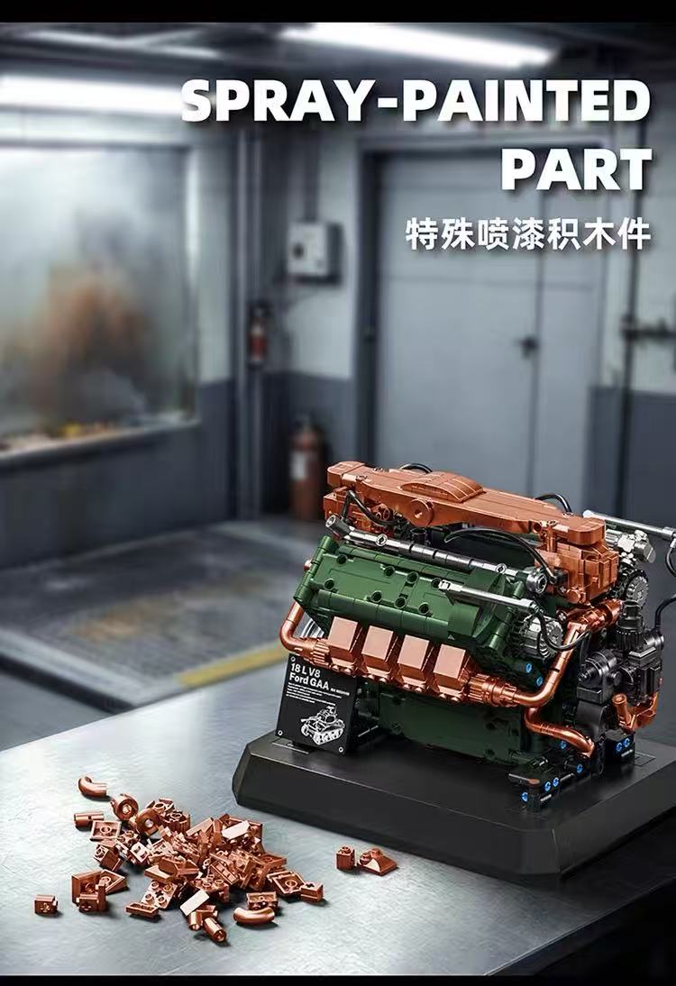 12GO 95010 Sherman GAA V8 TANK ENGINE - YWOBB