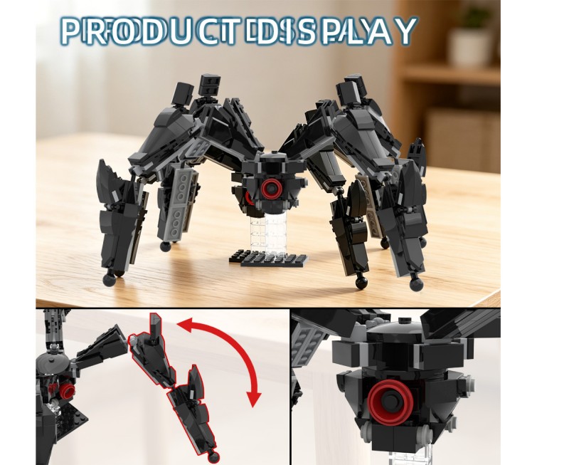 GOBRICKS MOC 250557 ARC Raiders Leaper - YWOBB