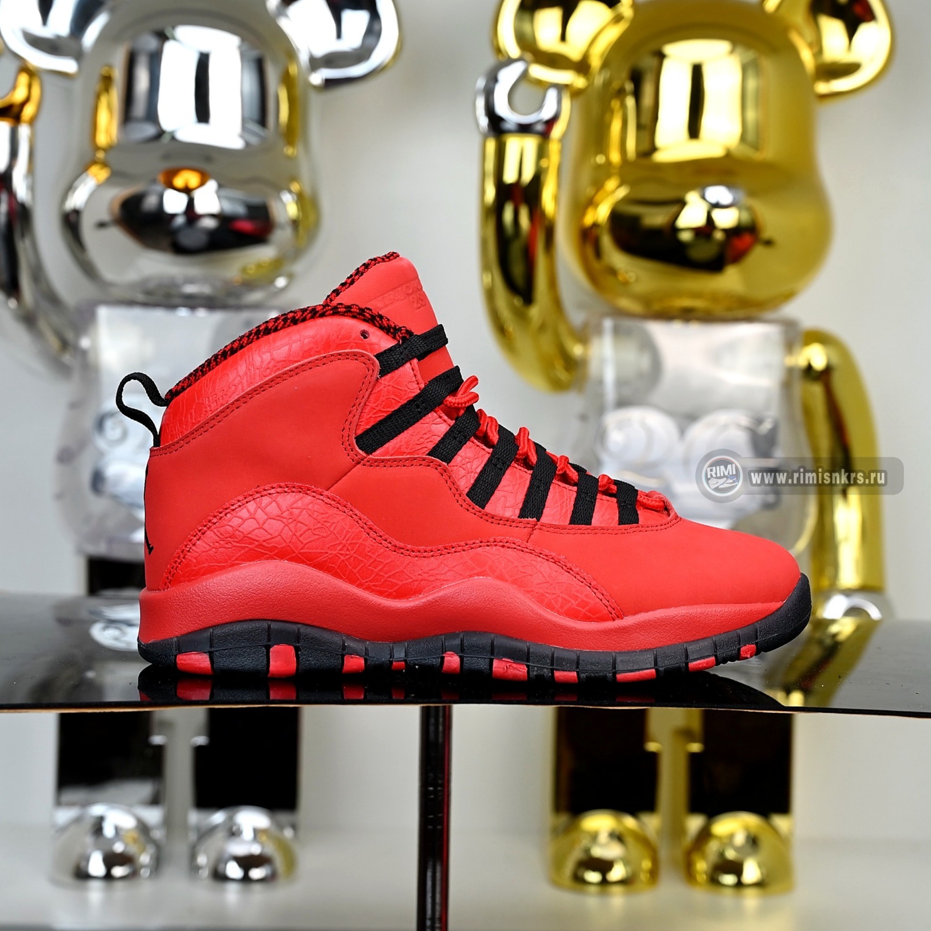Air Jordan 10 Retro High OG “University RedBlack”  AJ9100-625