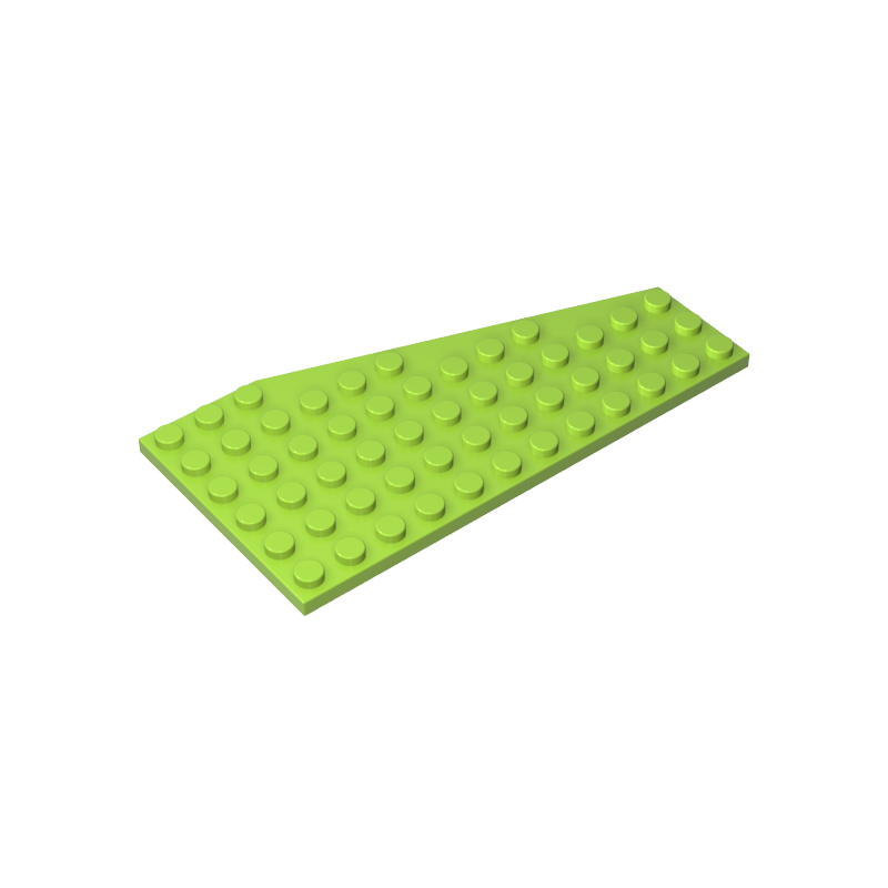 GOBRICKS GDS-M213 Wedge Plate 12 x 6 Left - YWOBB