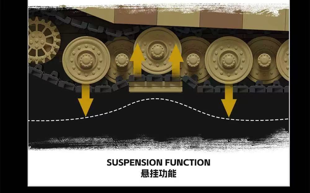 TK2 8004 PANZER VI AUSF.B TIGER II 124 - YWOBB