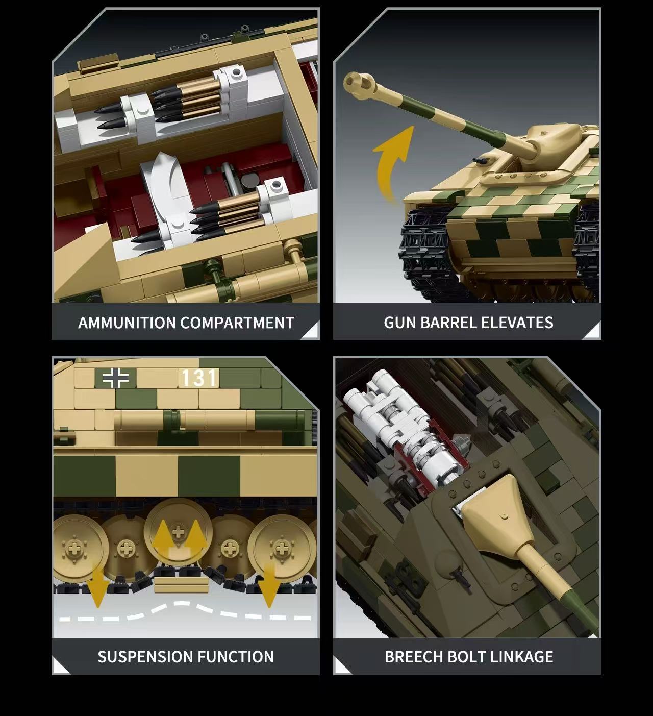TK2 8005 PANZER PANTHER 131 - YWOBB